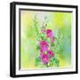 Flower Design H1C-Ata Alishahi-Framed Giclee Print