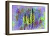 Flower Design H52-Ata Alishahi-Framed Giclee Print