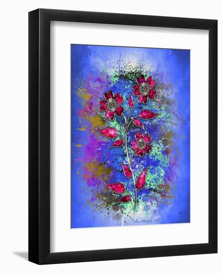 Flower Design M8-Ata Alishahi-Framed Giclee Print