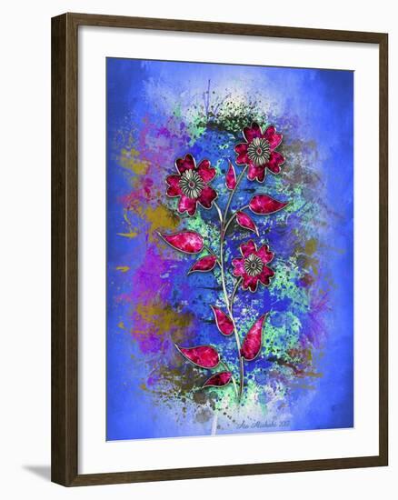 Flower Design M8-Ata Alishahi-Framed Giclee Print