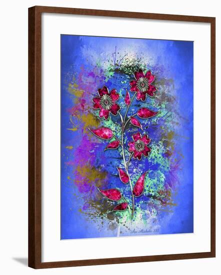 Flower Design M8-Ata Alishahi-Framed Giclee Print