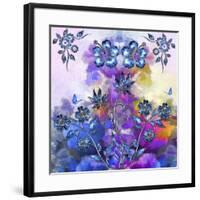 Flower Design Mk9-Ata Alishahi-Framed Giclee Print
