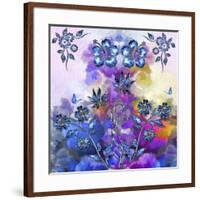 Flower Design Mk9-Ata Alishahi-Framed Giclee Print