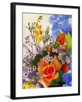 Flower Design N6-Ata Alishahi-Framed Giclee Print