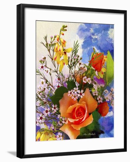 Flower Design N6-Ata Alishahi-Framed Giclee Print