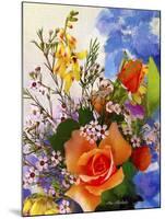 Flower Design N6-Ata Alishahi-Mounted Giclee Print