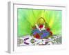 Flower Design Oc1-Ata Alishahi-Framed Giclee Print