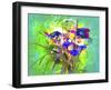 Flower Design Oc7-Ata Alishahi-Framed Giclee Print