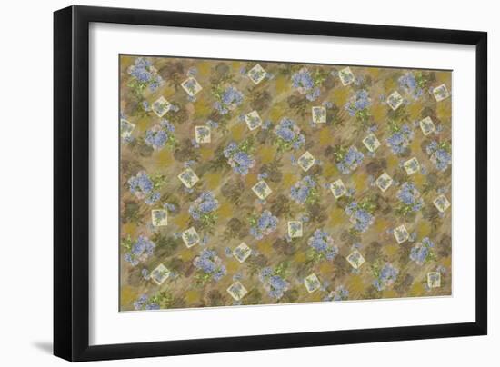 Flower Design-Maria Trad-Framed Giclee Print