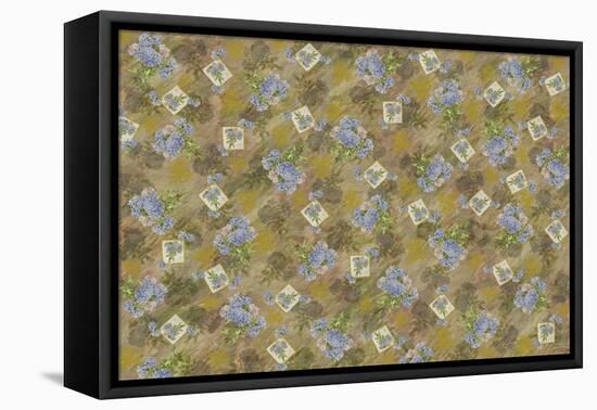 Flower Design-Maria Trad-Framed Stretched Canvas