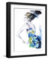 Flower Dress-Schuyler Rideout-Framed Art Print