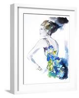 Flower Dress-Schuyler Rideout-Framed Art Print