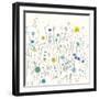 Flower Drift I-Max Carter-Framed Giclee Print