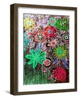 Flower Drift II-Danielle Harrington-Framed Art Print