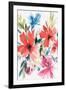 Flower Explosion II-Isabelle Z-Framed Art Print