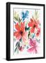 Flower Explosion II-Isabelle Z-Framed Art Print