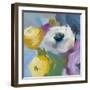 Flower Face I-Liz Jardine-Framed Art Print