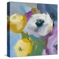 Flower Face I-Liz Jardine-Stretched Canvas