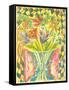 flower face-Mary Kuper-Framed Stretched Canvas