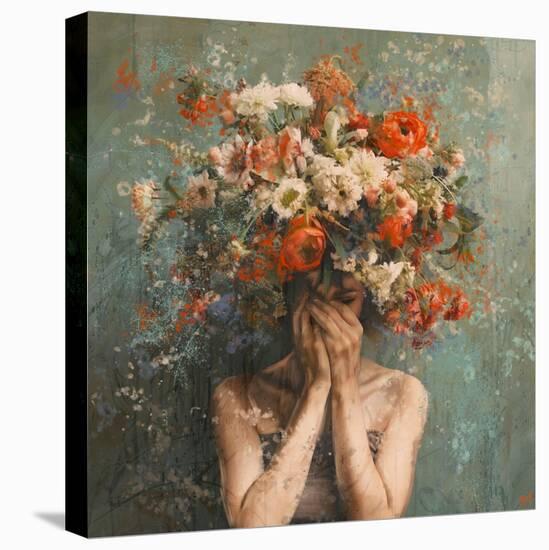Flower Face-Marta Wiley-Stretched Canvas