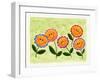 Flower Faces-Beverly Johnston-Framed Giclee Print