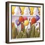 Flower Fence 1-Cathy Horvath-Buchanan-Framed Giclee Print