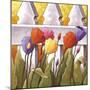 Flower Fence 1-Cathy Horvath-Buchanan-Mounted Giclee Print