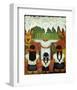 Flower Festival: Feast of Santa Anita, 1931-Diego Rivera-Framed Art Print