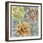 Flower Fetti II-Jennifer Goldberger-Framed Art Print