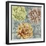 Flower Fetti II-Jennifer Goldberger-Framed Art Print