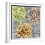 Flower Fetti II-Jennifer Goldberger-Framed Art Print