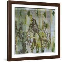 Flower Field II-Jennifer Goldberger-Framed Art Print