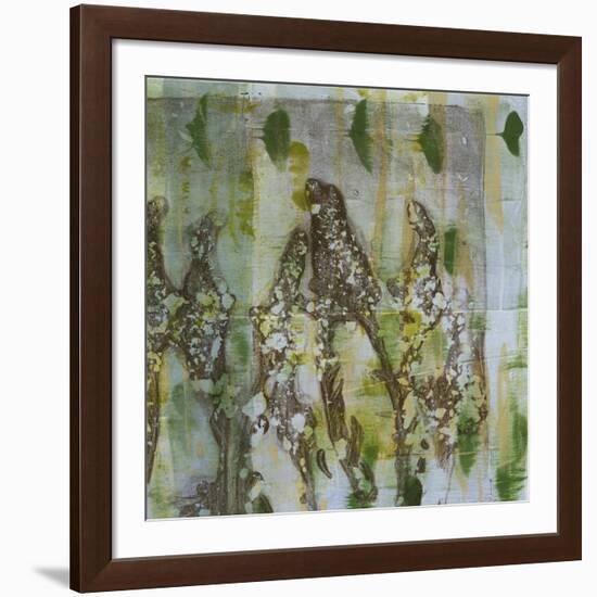 Flower Field II-Jennifer Goldberger-Framed Art Print