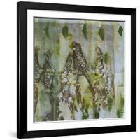 Flower Field II-Jennifer Goldberger-Framed Art Print