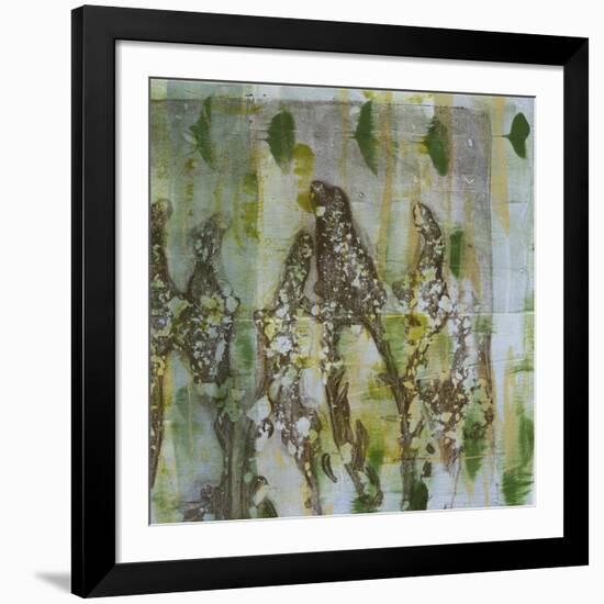 Flower Field II-Jennifer Goldberger-Framed Art Print