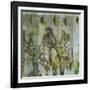 Flower Field II-Jennifer Goldberger-Framed Art Print