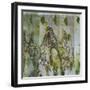 Flower Field II-Jennifer Goldberger-Framed Art Print