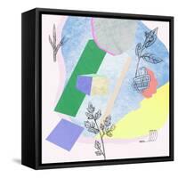 Flower-Field VI-Melissa Wang-Framed Stretched Canvas