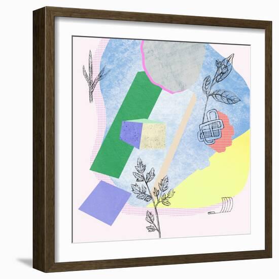 Flower-Field VI-Melissa Wang-Framed Art Print