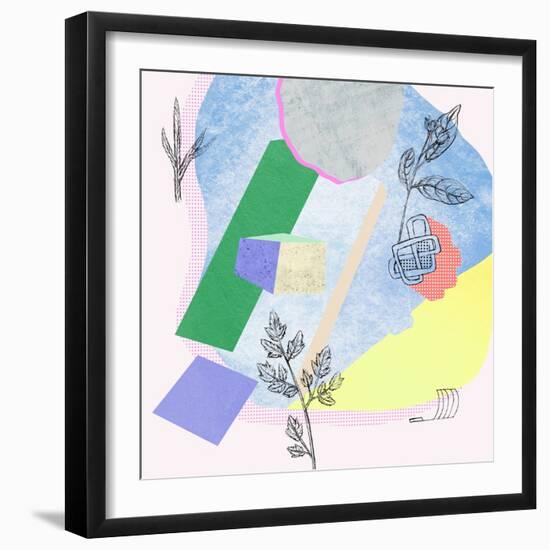 Flower-Field VI-Melissa Wang-Framed Art Print