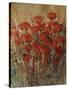 Flower Fields I-Tim O'toole-Stretched Canvas