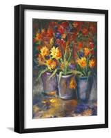 Flower Fiesta-Nanette Oleson-Framed Art Print