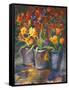 Flower Fiesta-Nanette Oleson-Framed Stretched Canvas