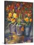 Flower Fiesta-Nanette Oleson-Stretched Canvas