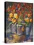 Flower Fiesta-Nanette Oleson-Stretched Canvas