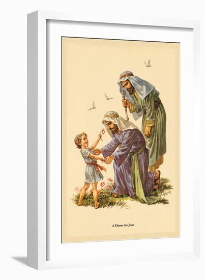 Flower for Jesus-Charlotte Ware-Framed Art Print