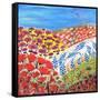 Flower Fusion-Caroline Duncan-Framed Stretched Canvas