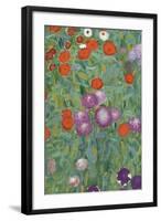 Flower Garden, 1905-07 (Detail)-Gustav Klimt-Framed Giclee Print