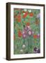 Flower Garden, 1905-07 (Detail)-Gustav Klimt-Framed Giclee Print