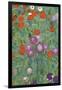 Flower Garden, 1905-07 (Detail)-Gustav Klimt-Framed Giclee Print